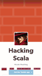 Mobile Screenshot of hacking-scala.org